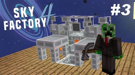 Skyfactory 4 Ep 3 Lets Get Smelting Youtube