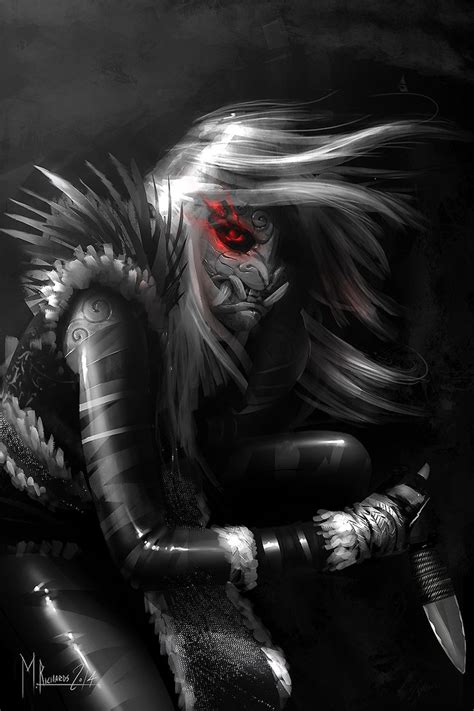 Demon Assassin By Butteredbap On Deviantart Demon Tribal 2d Art