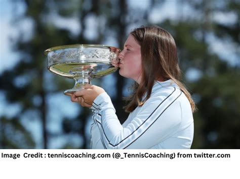 Lottie Woad Seizes Victory At Augusta National Women S Amateur