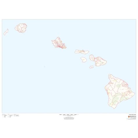 Hawaii Zip Code Map Stanfords