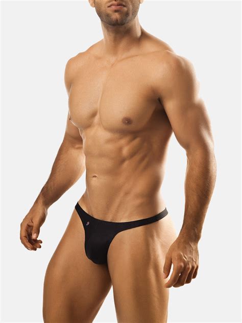 Joe Snyder Thong Js Shining Black W Bodywearstore