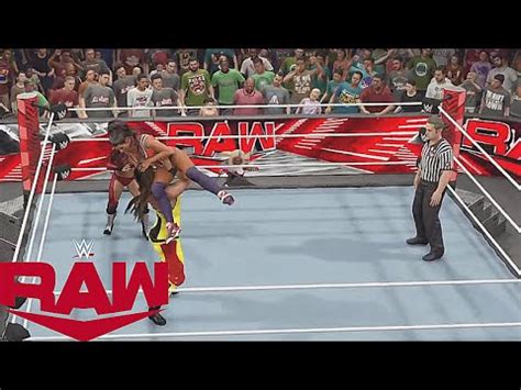 Wwe K Raw Fatal Four Way Elimination Match Youtube