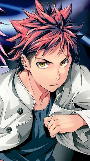 Food Wars Soma Yukihira Kojiro Shinomiya 4k HD Phone Wallpaper