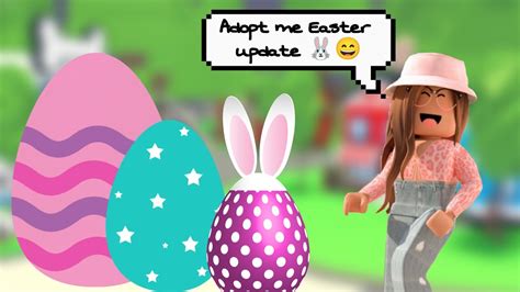 New Adopt Me Easter Update Roblox Adopt Me Youtube