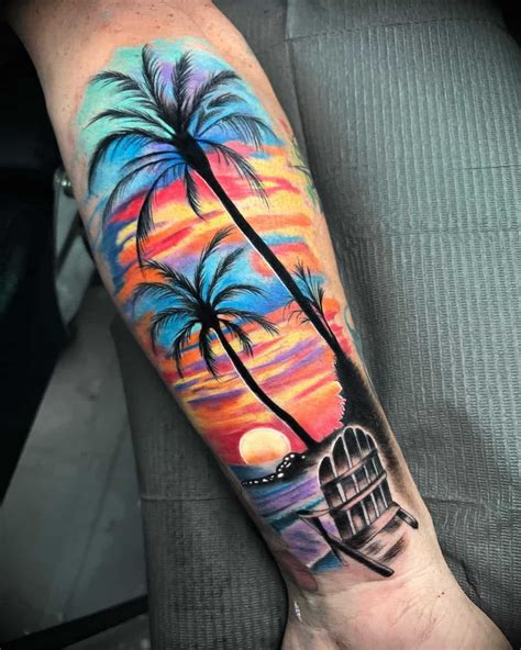 Beach Tattoo Ideas Inspiring Designs For Ocean Lovers