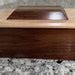 Hand Crafted Solid Walnut And Maple Keepsake Box Etsy