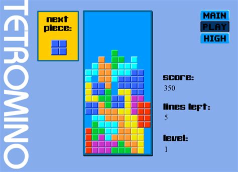 Tetromino - Play Online on Flash Museum 🕹️