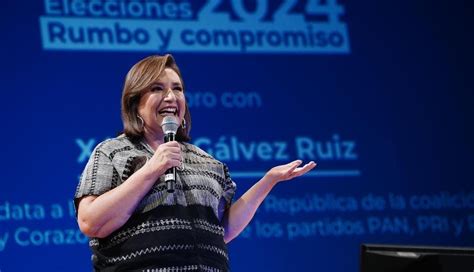 Xóchitl Gálvez visitará Cancún y Playa del Carmen este sábado 16 de