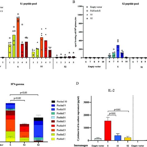 Sars Cov Spike Specific T Cells Responses Analyzed By Elispot Mice