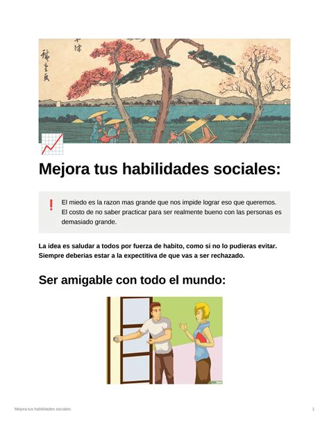 Solution Mejora Tus Habilidades Sociales Studypool