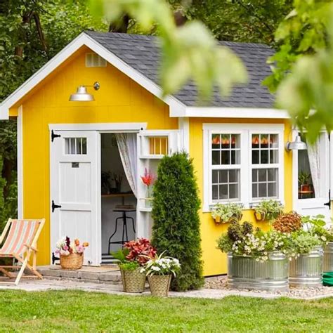 21 Stunning Garden Shed Ideas For Your Backyard Building Bluebird