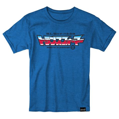 Transformers T Shirt Japanese Logo Super7