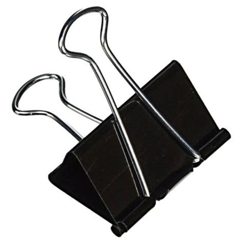 Buy EPL DC312 Binder Clip 19mm Black Pkt 12pcs Online AED2 25