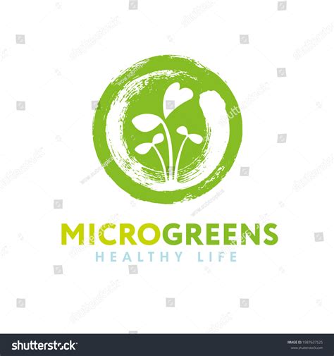 553 Micro Greens Business Logo Images Stock Photos 3d Objects