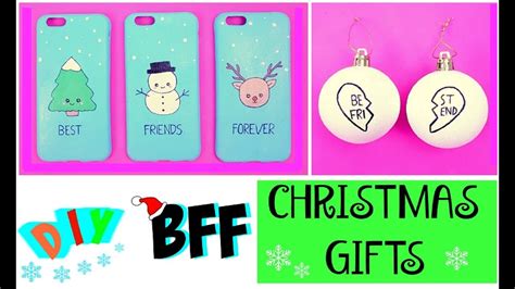 DIY BFF CHRISTMAS GIFTS - Quick & Easy DIY Ideas! - YouTube