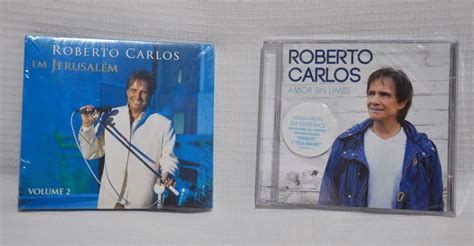 Cd Roberto Carlos Amor Sin L Mite Em Espanhol E Rc Em Jerusal M