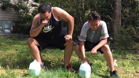 Gallon Of Milk Challenge Puke Warning Youtube