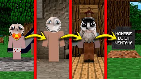 CICLO DE VIDA DEL HOMBRE DE LA VENTANA EN MINECRAFT YouTube