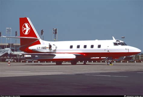 LY AMB Lithuania Government Lockheed L 1329 JetStar 731 Photo by Rémi