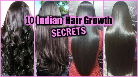 10 Indian Hair Growth Secrets │ How To Grow Long Thick Shiny