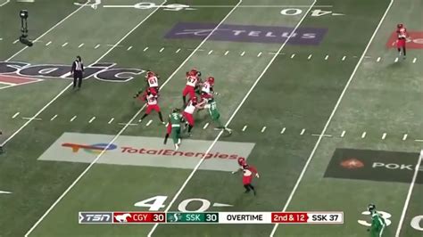 Brett Lauther Hits Game Winning Field Goal To Send Saskatchewan To West