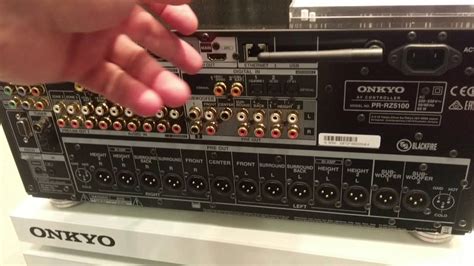 Onkyo Pr Rz5100 Av Controler Youtube