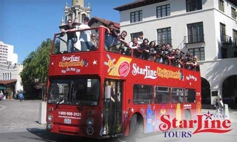 51 Off Double Decker City Tour Starline Tours Hollywood Groupon