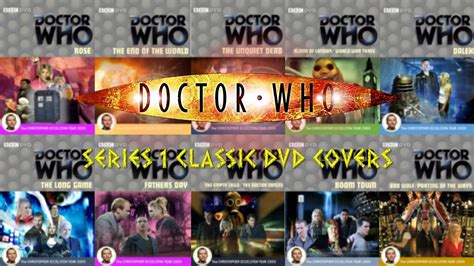 Doctor Who Series 1 2005 Classic Dvd Covers Youtube