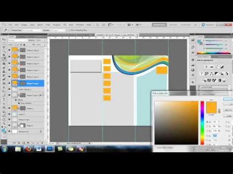 Cara Desain Brosur Di Photoshop