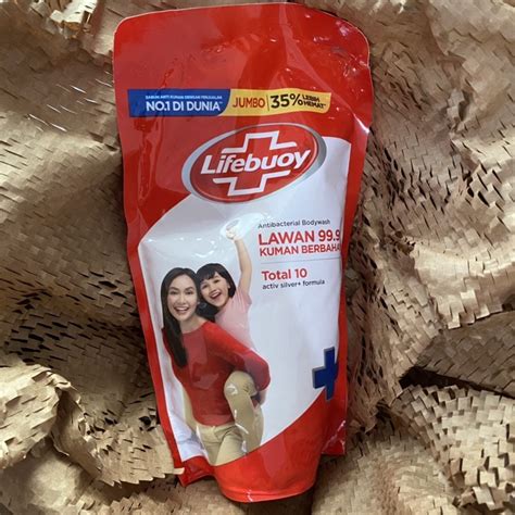 Jual Lifebuoy Total Body Wash Ml Sabun Mandi Cair Bodywash