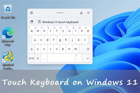 How To Enable Or Disable The Touch Keyboard On Windows Minitool