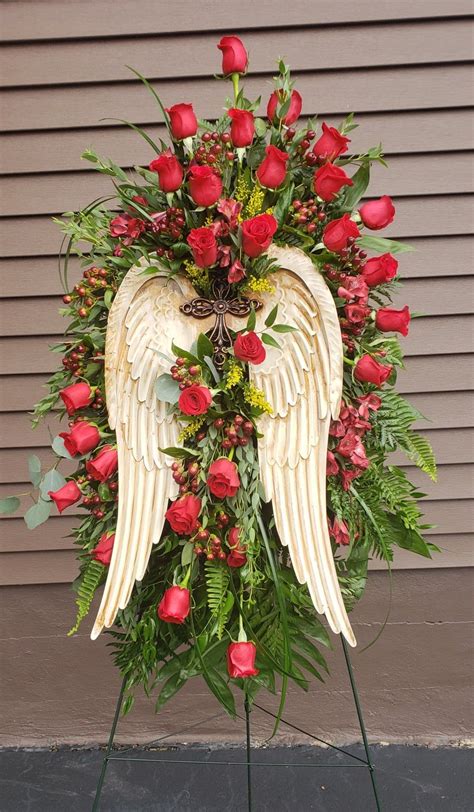 Angel Wings Flower Arrangement Stan Killian