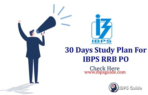 30 Days Ibps Rrb Po Prelims Study Plan 2019 Practice And Crack Ibps