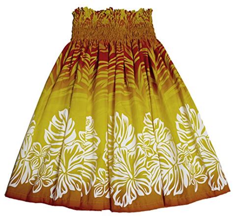 Colors Of Rainbow Hawaiian Pa U Hula Skirt Hawaii Print Flower For Womens