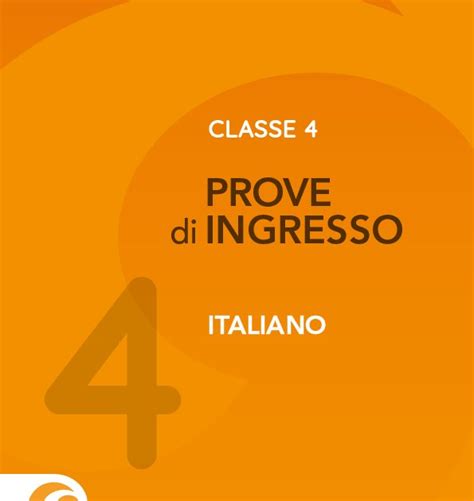 Prove Di Ingresso Italiano Raccolta Giunti Scuola