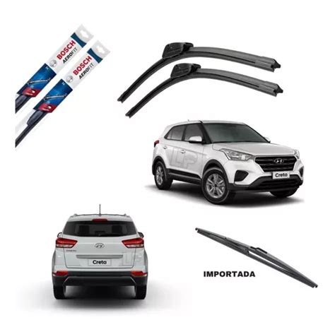 Kit Palhetas Dianteira Traseira Hyundai Creta