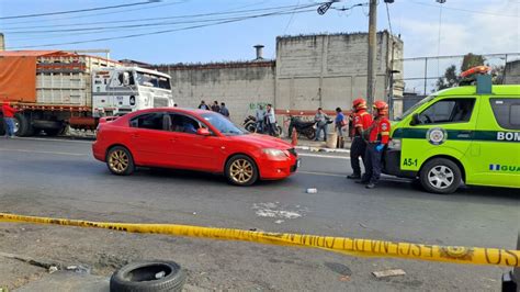 Asesinan A Conductor En La Calzada Atanasio Tzul