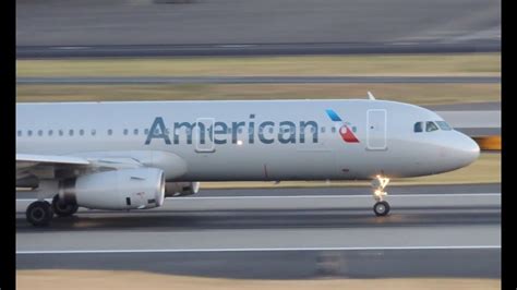 American Airlines Airbus A321 231 [n917uy] Takeoff From Pdx Youtube