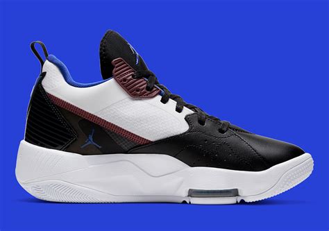 Jordan Zoom 92 Black Blue Burgundy Release Info