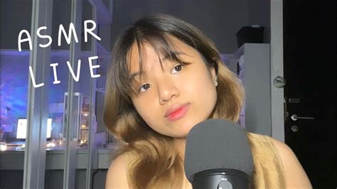 ASMR LIVE ทำเสยง triggers thai whisper YouTube