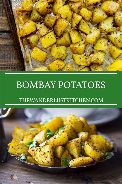 Easy Roasted Bombay Potatoes Recipe - The Wanderlust Kitchen