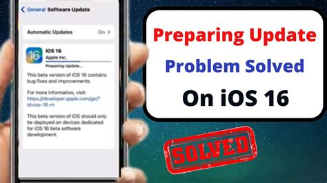 How To Fix Preparing Update Ios 16 Ios 16 Stuck On Preparing Update