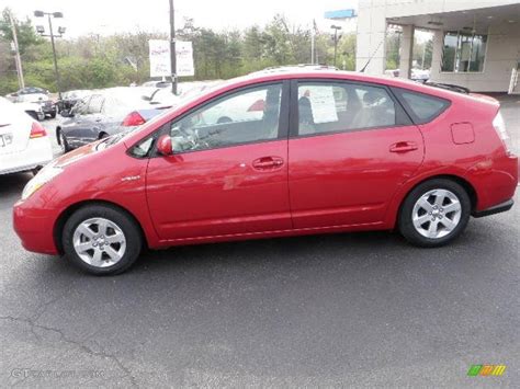 Barcelona Red Metallic Toyota Prius Hybrid Photo