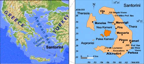 Santorini Decade Volcano, Greece