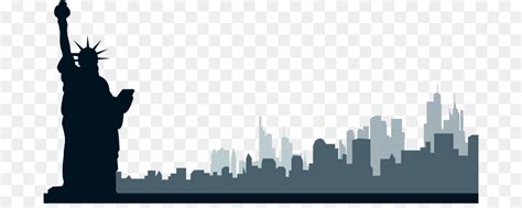 Free Nyc Skyline Silhouette Clip Art, Download Free Nyc Skyline ...