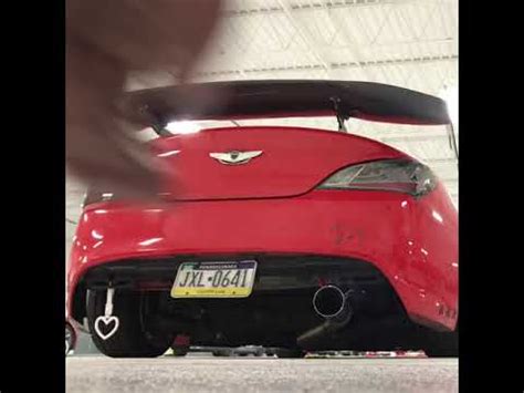 Bk Genesis Coupe T Custom Isr Exhaust Youtube