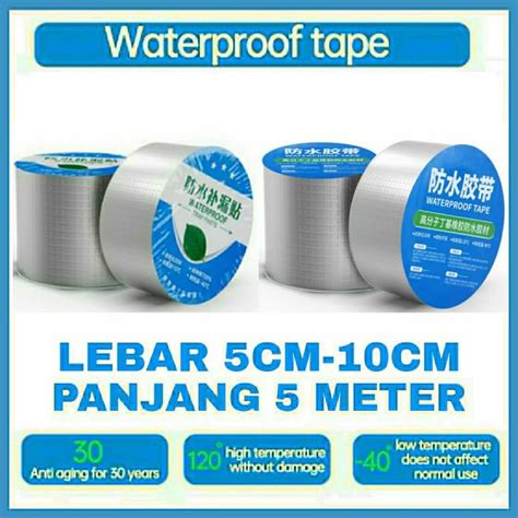 Jual Alumunium Foil Tape Anti Bocor Lakban Anti Bocor Super Kuat