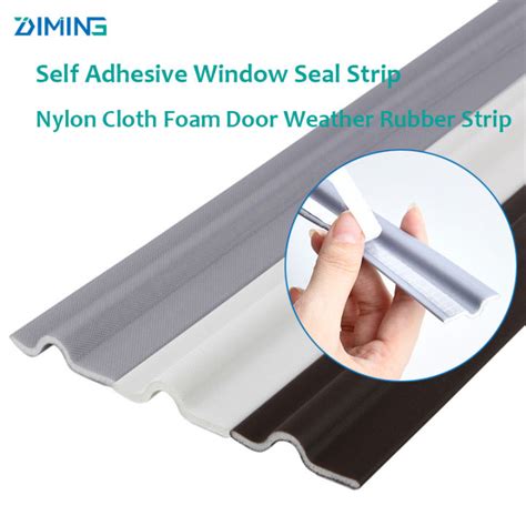 8Meters Sliding Door Window Sealing Strip Nylon Cloth Foam Door Weather