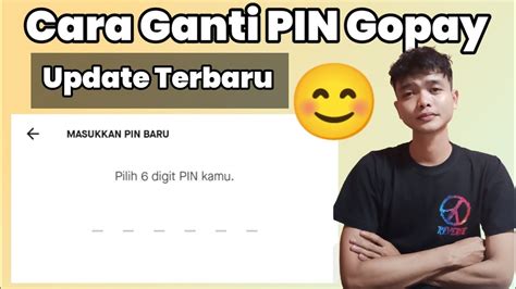 Cara Ganti Pin Gopay Terbaru 2022 Ubah Pin Gopay Gojek Youtube