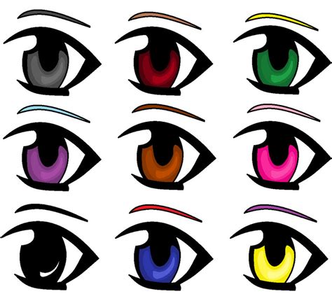 Different Eyes Anime Style by Made-it1up on DeviantArt